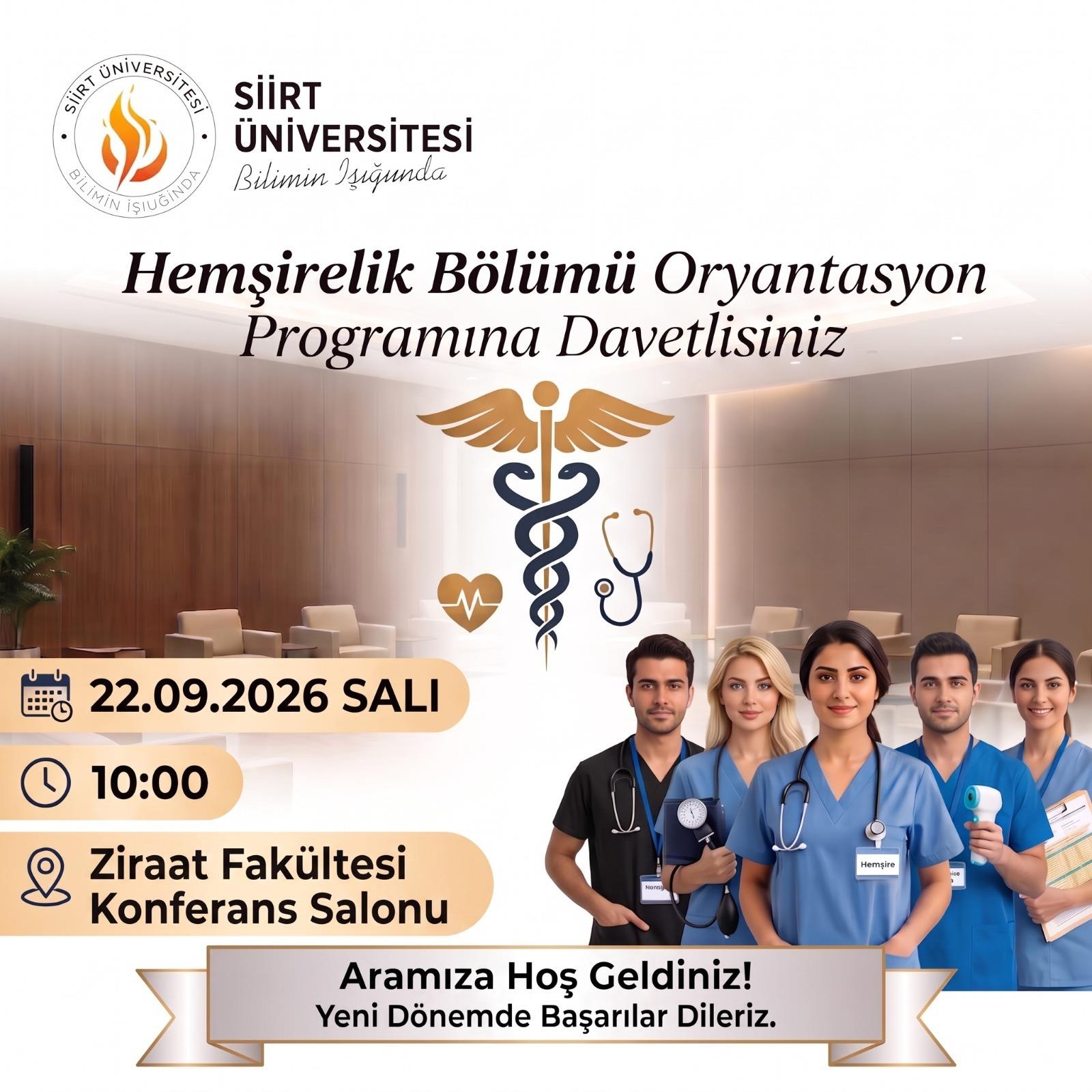Hemşirelik 1. Sınıf Oryantasyon Programı